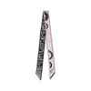 Pucci Multicolor Double Face Printed Bandana Scarf In Brown