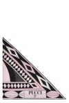 Pucci Printed Silk Scarf In Multi