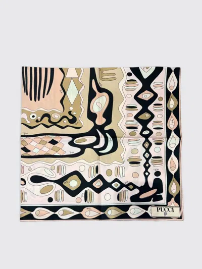 Pucci Printed Silk Scarf In Multi