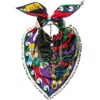 Pucci Printed Silk Scarf In Multicolor