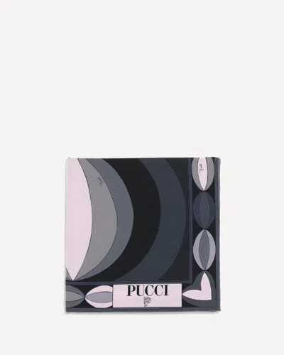 Pucci Printed Silk Scarf In Multi