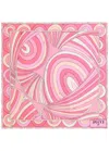Pucci Printed Silk-twill Scarf In Multi