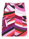 Pucci Printed Skirt In Multi