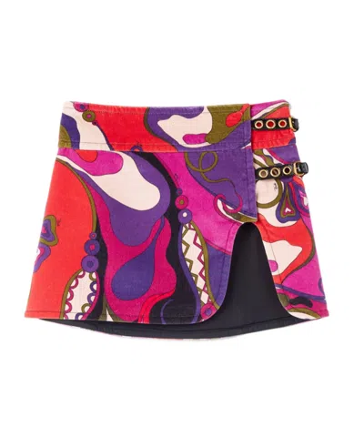 Pucci Printed Skirt In Multi