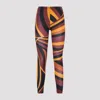 Pucci Printed Stretch Leggings In Multi