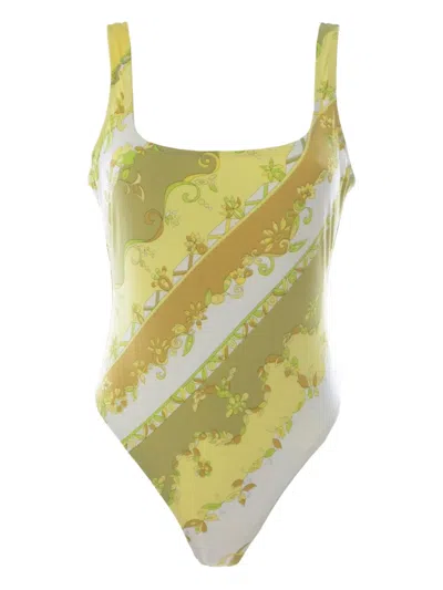 Pre-owned Pucci Printed Swimsuit