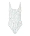 Pucci Printed Swimsuit In Multi