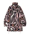 Pucci Printed Taffeta Jacket In Black