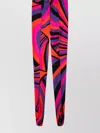 Pucci Iride-print Tights In Multi
