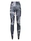 Pucci Printed Tights Clothing In Black