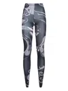 Pucci Printed Tights Clothing In Gray