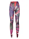 Pucci Printed Tights Clothing In Multi