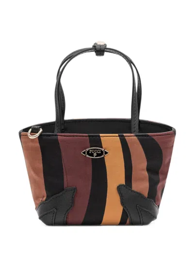 Pucci Printed Tote Bag In Red