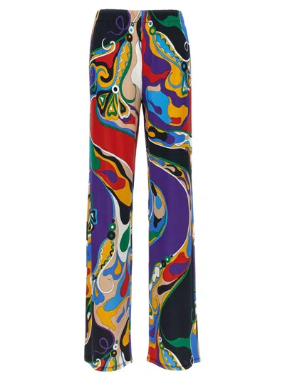 PUCCI PUCCI PRINTED TROUSERS