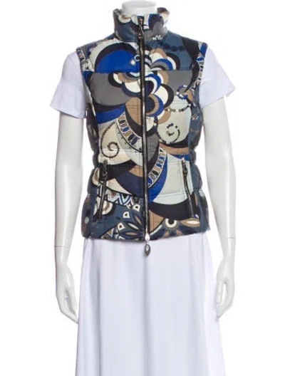 Pre-owned Pucci Printed Vest In Multi