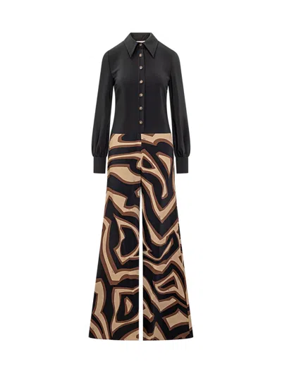 Pucci Geometric Print Chemisier Dress In Multi