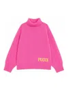 Pucci Pullover With Logo In Pink