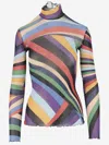Pucci Iride-print Top In Purple