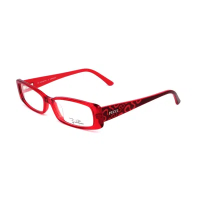 Pucci Red Plastic Frames