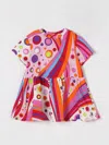 Pucci Romper  Kids Color Orange In Orange