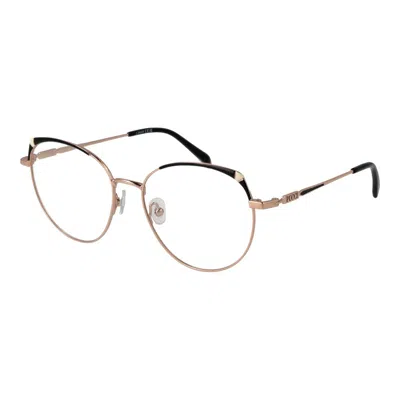 Pucci Rose Gold Women Optical Frames In Blue