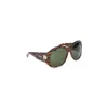 Pucci Tortoiseshell Oversized Sunglasses In Brown