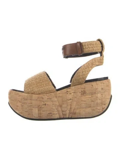 Pre-owned Pucci Sandals In Neutrals