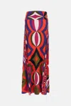 Pucci Midi And Maxi Skirt With Geometric Design In Multi