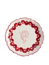Pucci Scalloped-edge Fish-print Dinner Plate In Multi