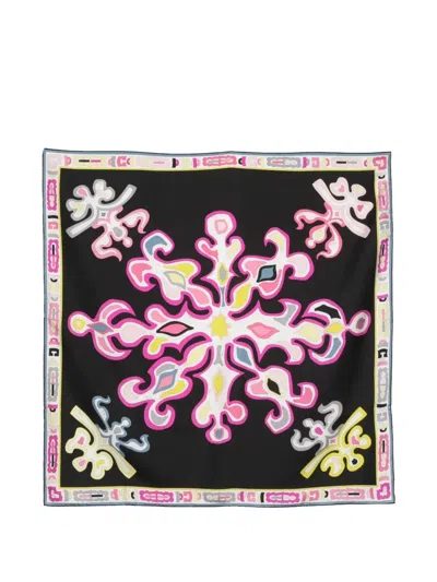 Pre-owned Pucci Scarf In Black