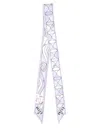 Pucci Abstract Pattern Lightweight Long Scarf In Purple