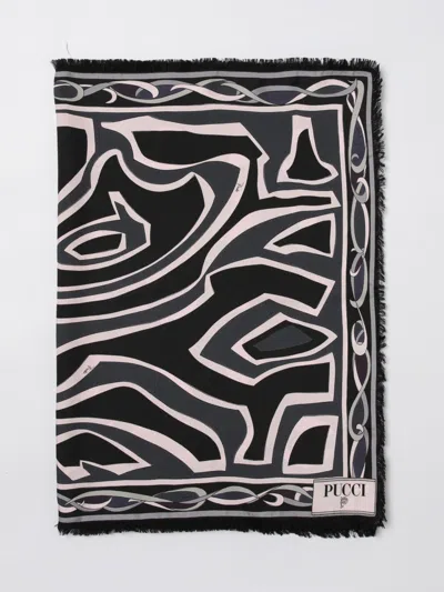Pucci Scarf Woman  In Brown