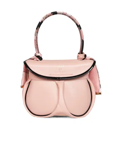 Pucci Scarf-detail Tote Bag In Pink