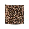 Pucci Abstract Pattern Square Scarf In Lightweight Fabric In Black