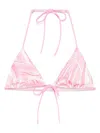 Pucci Bikini Top In Pink