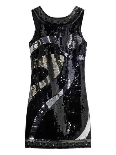 Pucci Sequin-embellished Sleeveless Mini Dress
