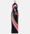 Pucci Sequined Printed Halterneck Gown In Black