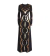 Pucci Sequinned Maxi Dress In Multi
