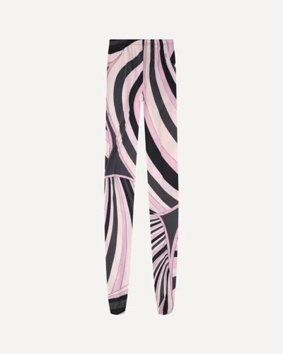 PUCCI SHEER TIGHTS WITH ABSTRACT PRINT