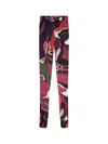 Pucci Sheer Tights With Abstract Print In Multi