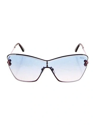 Pre-owned Pucci Shield Gradient Sunglasses In Purple