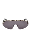 Pucci Shield Sunglasses In Purple