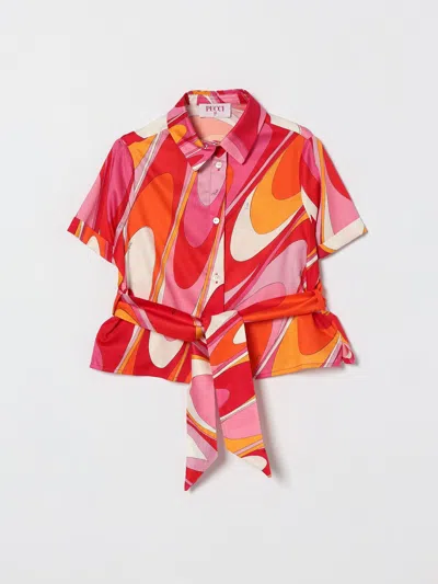 Pucci Shirt Kids  In Multi