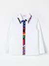 PUCCI SHIRT PUCCI KIDS COLOR WHITE,F96304001