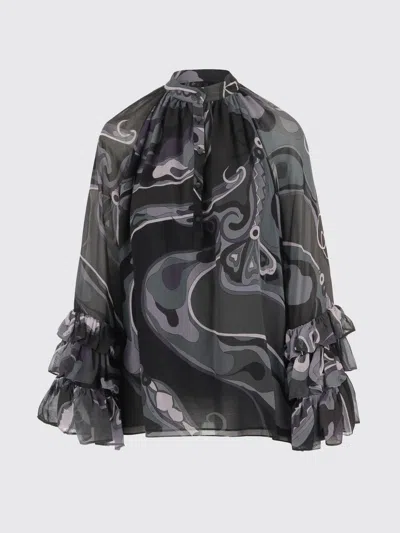PUCCI SHIRT PUCCI WOMAN COLOR BLACK,H59130002