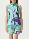 Pucci Abstract Halterneck Sleeveless Shirt