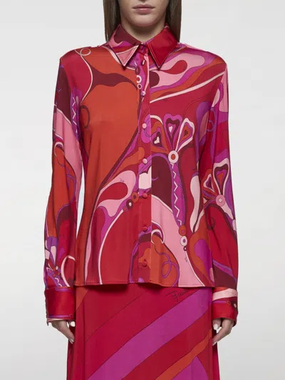 PUCCI SHIRT PUCCI WOMAN COLOR RED,G16735014