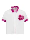 Pucci Shirt With Application In White