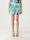 Shop Pucci Short  Woman Color Green