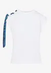 Pucci Iride-detail Cotton T-shirt In White
